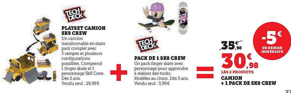 PLAYSET CAMION SK8 CREW