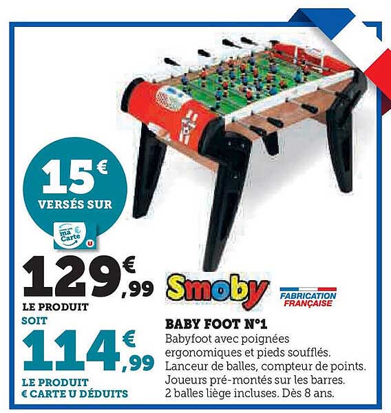 Smoby BABY FOOT N°1