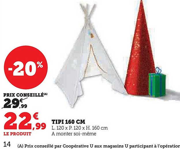 TIPI 160 CM