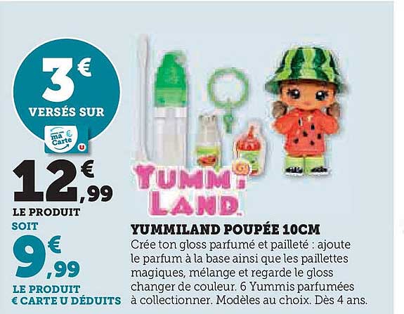 YUMMILAND POUPEE 10CM