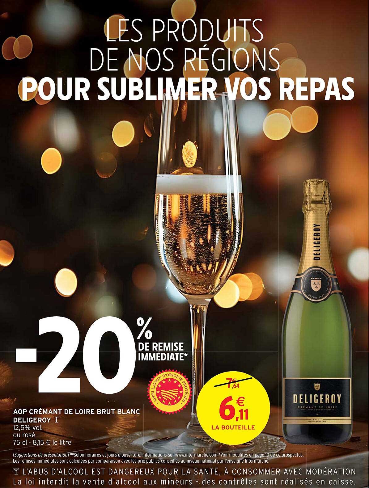 AOP Crémant de Loire Brut Blanc Deligeroy I