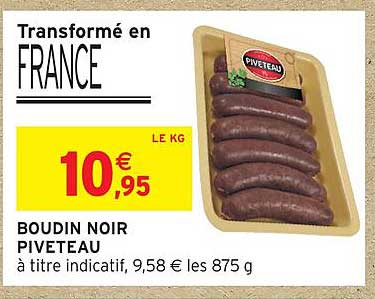 BOUDIN NOIR PIVETEAU