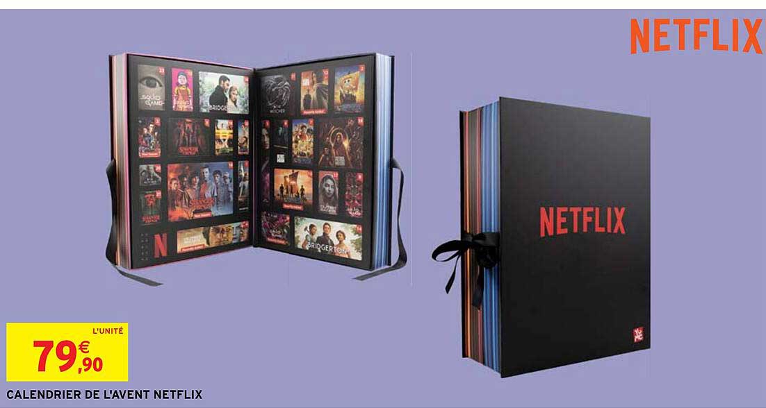 CALENDRIER DE L'AVENT NETFLIX