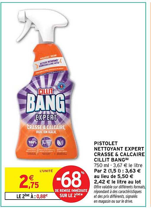 CILLIT BANG EXPERT CRASSE & CALCAIRE