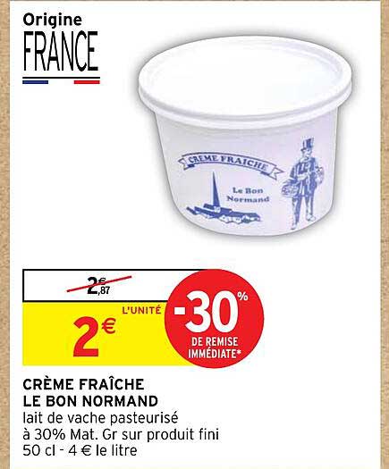 CRÈME FRAÎCHE LE BON NORMAND