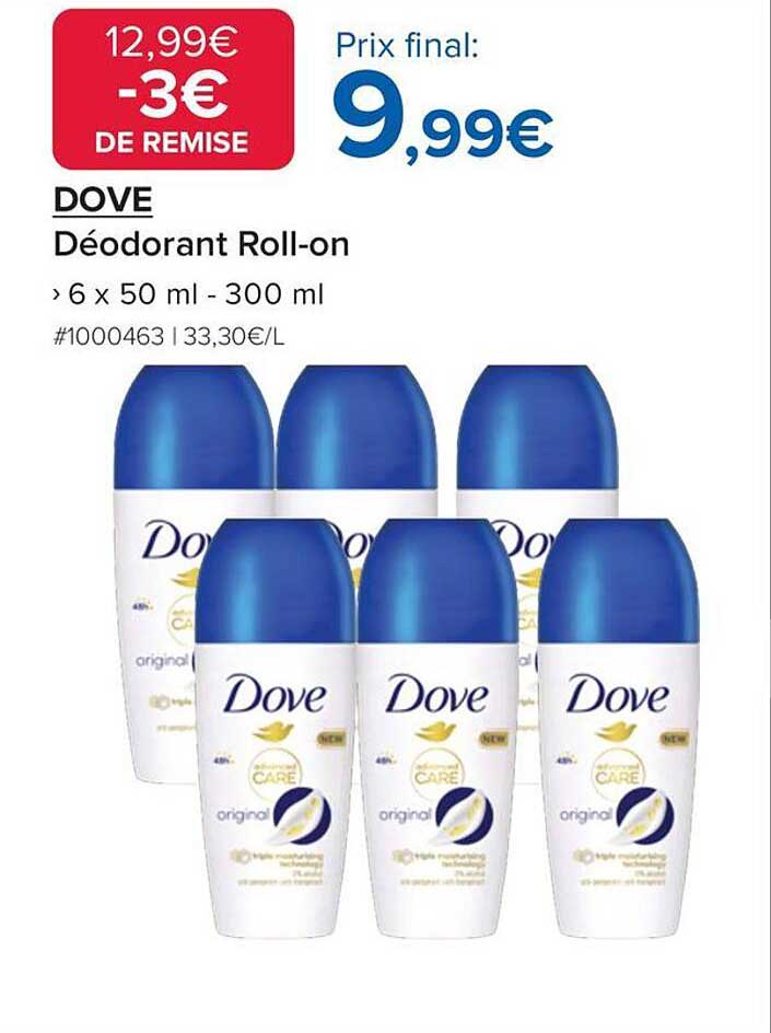 DOVE Déodorant Roll-on