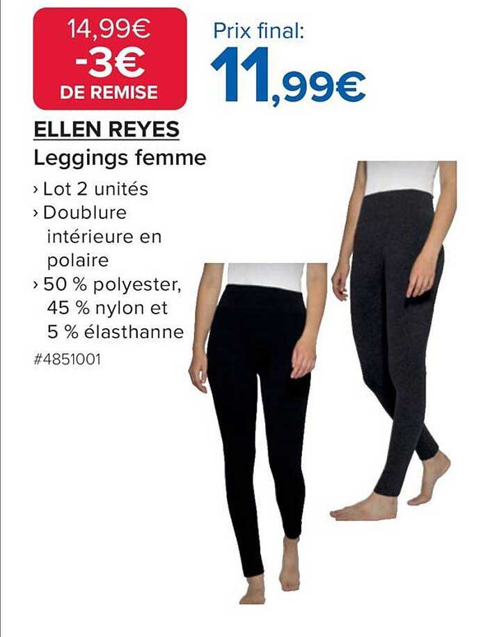 ELLEN REYES Leggings femme