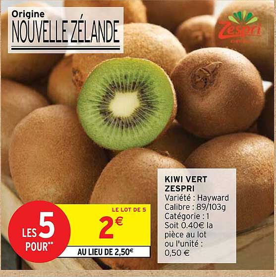 KIWI VERT ZESPRI