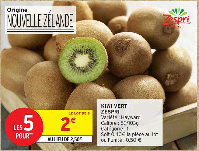 KIWI VERT ZESPRI