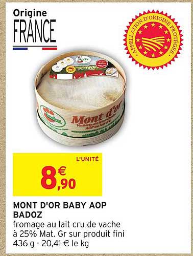 MONT D'OR BABY AOP BADOZ