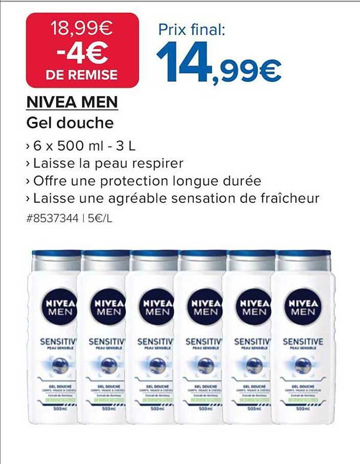 NIVEA MEN Gel douche