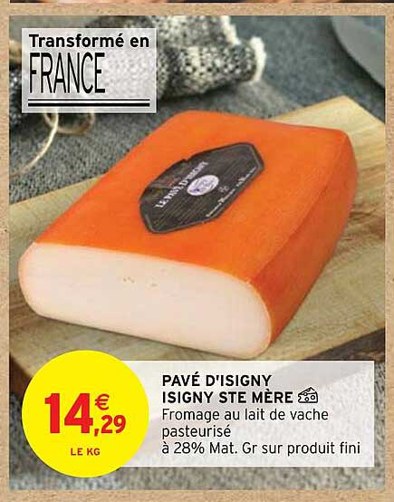 PAVÉ D'ISIGNY ISIGNY STE MÈRE