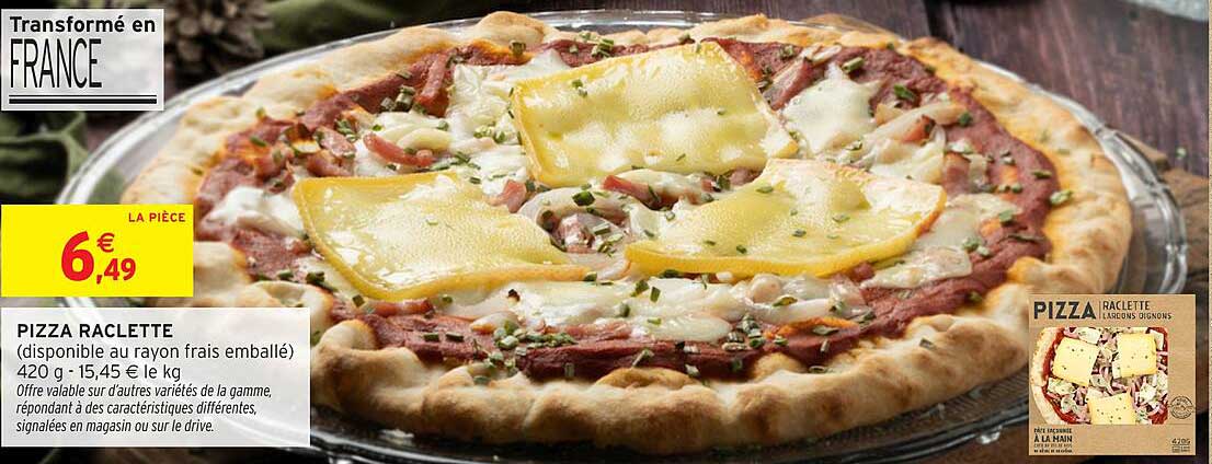 PIZZA RACLETTE