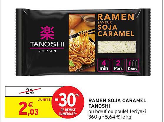 RAMEN SOJA CARAMEL TANOSHI