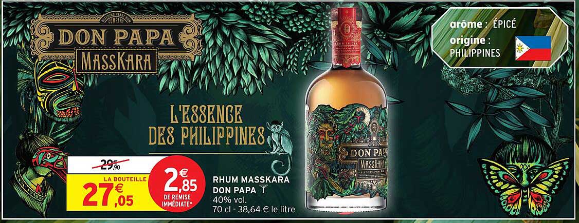 Rhum Masskara Don Papa