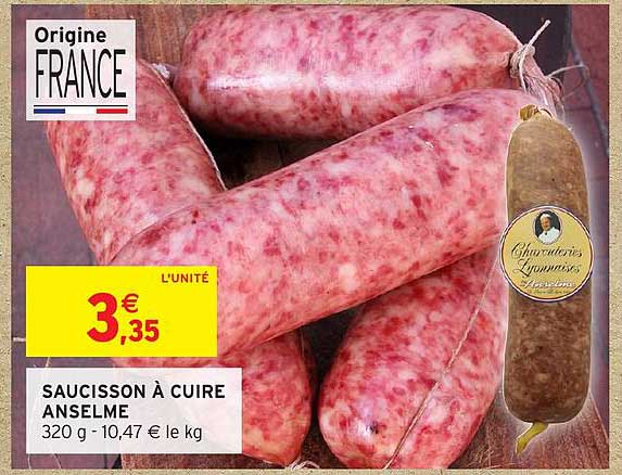 SAUCISSON À CUIRE ANSELME