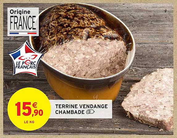 TERRINE VENDANGE CHAMBADE