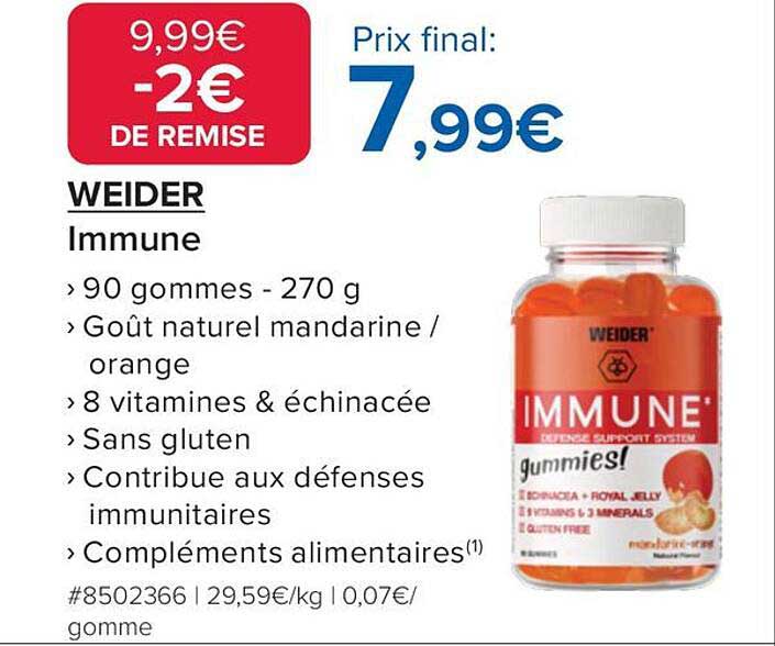 WEIDER Immune