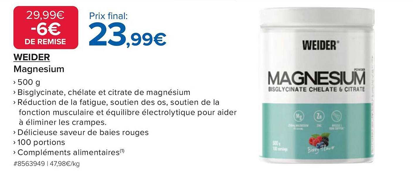 WEIDER Magnesium