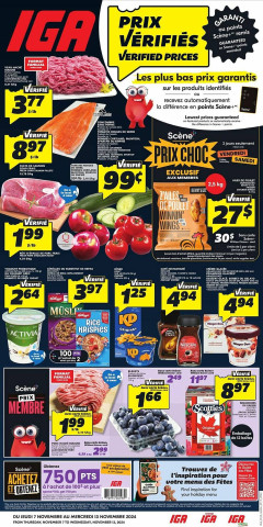 IGA flyer