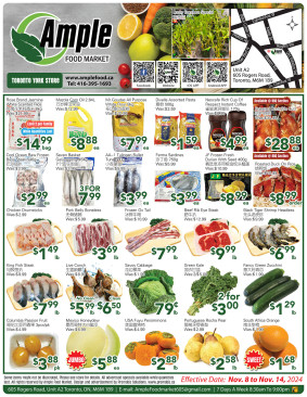 Ample Food Market flyer