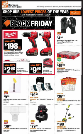 Home Depot flyer