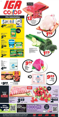 IGA flyer