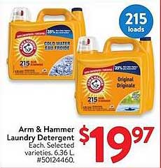 Arm & Hammer Laundry Detergent