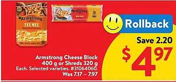 Armstrong Cheese Block