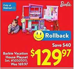 Barbie Vacation House Playset