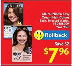 Clairol Nice'n Easy Cream Hair Colour