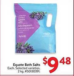 Equate Bath Salts