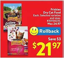 Friskies Dry Cat Food