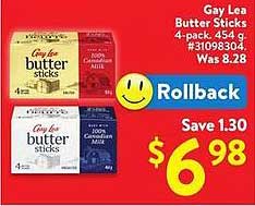 Gay Lea Butter Sticks