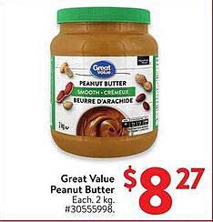 Great Value Peanut Butter