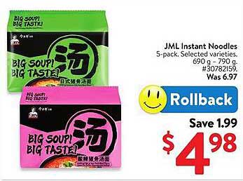 JML Instant Noodles