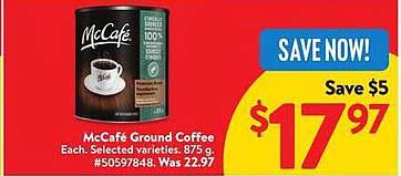 McCafé Ground Coffee