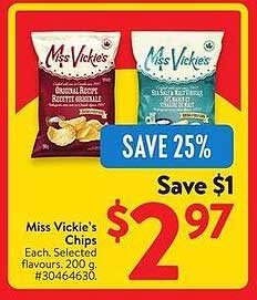 Miss Vickie's Chips