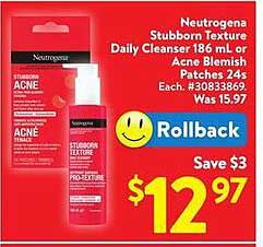 Neutrogena Stubborn Texture Daily Cleanser