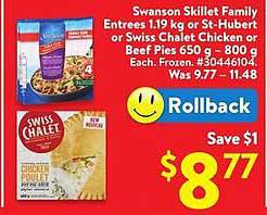 Swanson Skillet Family Entrees