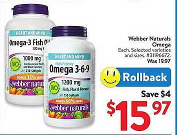 Webber Naturals Omega