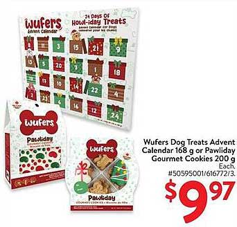 Wufers Dog Treats Advent Calendar