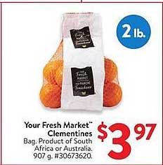 Your Fresh Market™ Clementines