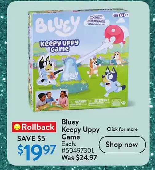 Bluey Keepy Uppy Game
