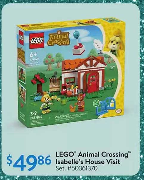 LEGO® Animal Crossing™ Isabelle's House Visit