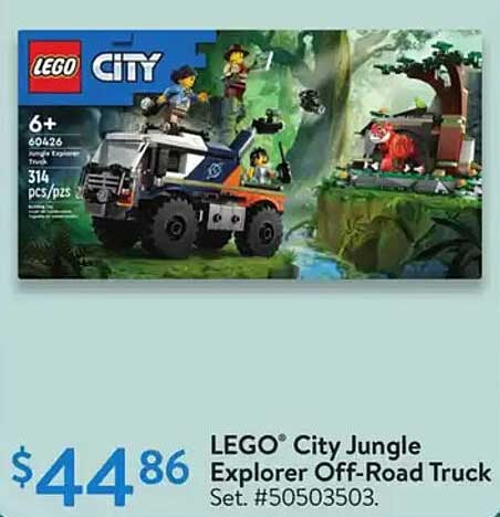 LEGO® City Jungle Explorer Off-Road Truck