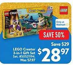 LEGO Creator 3-in-1 Gift Set