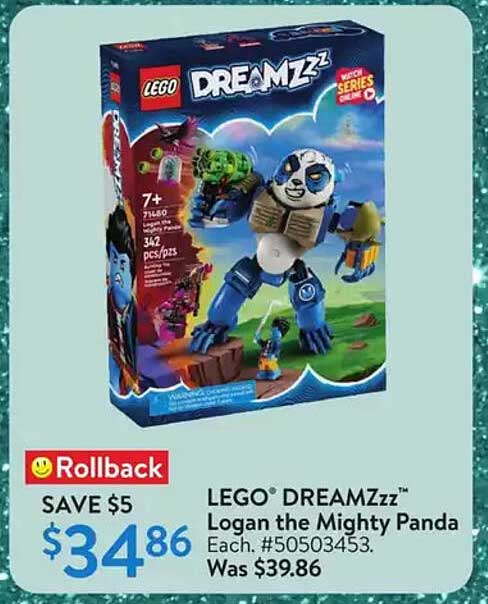 LEGO® DREAMZzz™ Logan the Mighty Panda