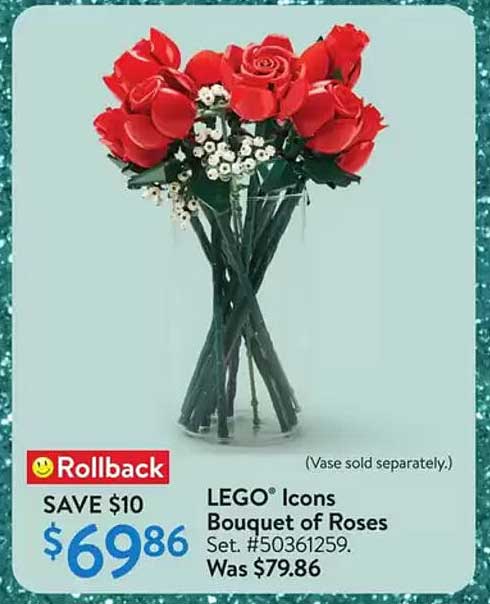 LEGO® Icons Bouquet of Roses