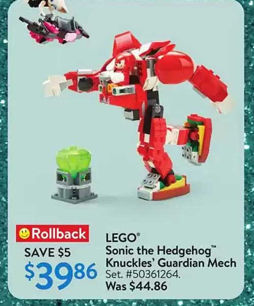 LEGO® Sonic the Hedgehog™ Knuckles’ Guardian Mech